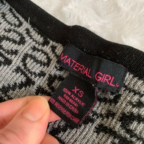 Material Girl- Cardigan Button Up Sweater - Picture 3 of 5